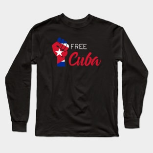 Free Cuba Long Sleeve T-Shirt